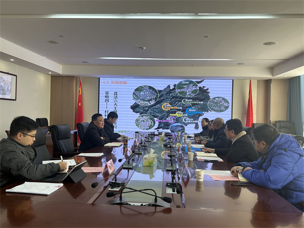 12月19日，安徽寶坤文旅集團(tuán)赴徽投集團(tuán)調(diào)研石潭村精品示范村建設(shè)運(yùn)營(yíng)情況，洪董，吳書記陪同調(diào)研。.jpg