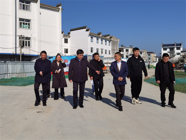 3月14日，縣委副書記吳志平帶隊督察鄰里中心項目。.jpg